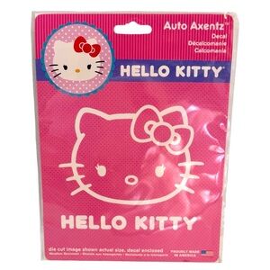 Hello Kitty‎ Pink and White Window Decal Sticker
